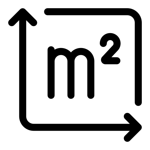 Wohn- Gewerbefläche Icon